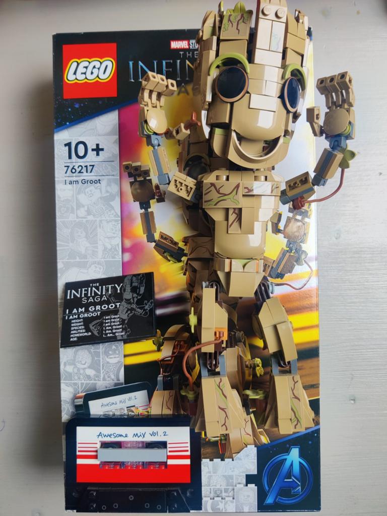 Lego I Am Groot (76217) Marvel - Compleet, Kinderen en Baby's, Speelgoed | Duplo en Lego, Gebruikt, Marvel, Lego, Ophalen of Verzenden