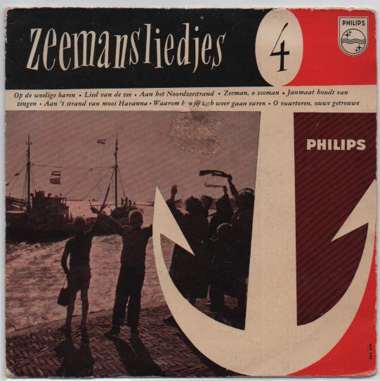 Zeemansliedjes. Nr. 4., Fotohoes, Verzenden, Zo goed als nieuw, Nederlandstalig