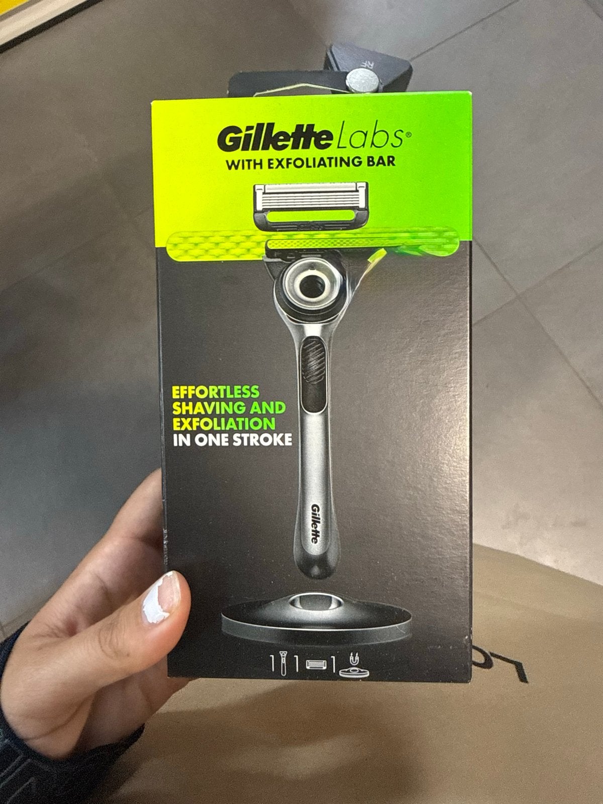 Gillette Labs Scheermes met Exfoliërende Bar - Nieuw, Ophalen of Verzenden, Nieuw, Scheren en Epileren