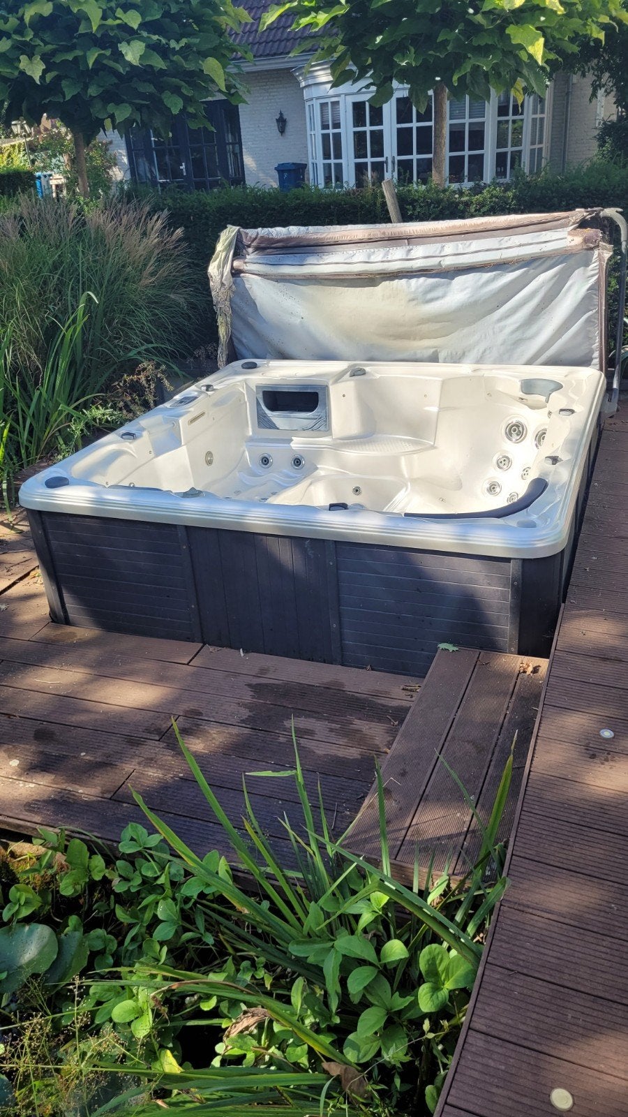 Luxe Bubbelbad/Jacuzzi Manhattan, Tuin en Terras, Bubbelbaden en Hottubs, Ophalen, Gebruikt, Vast