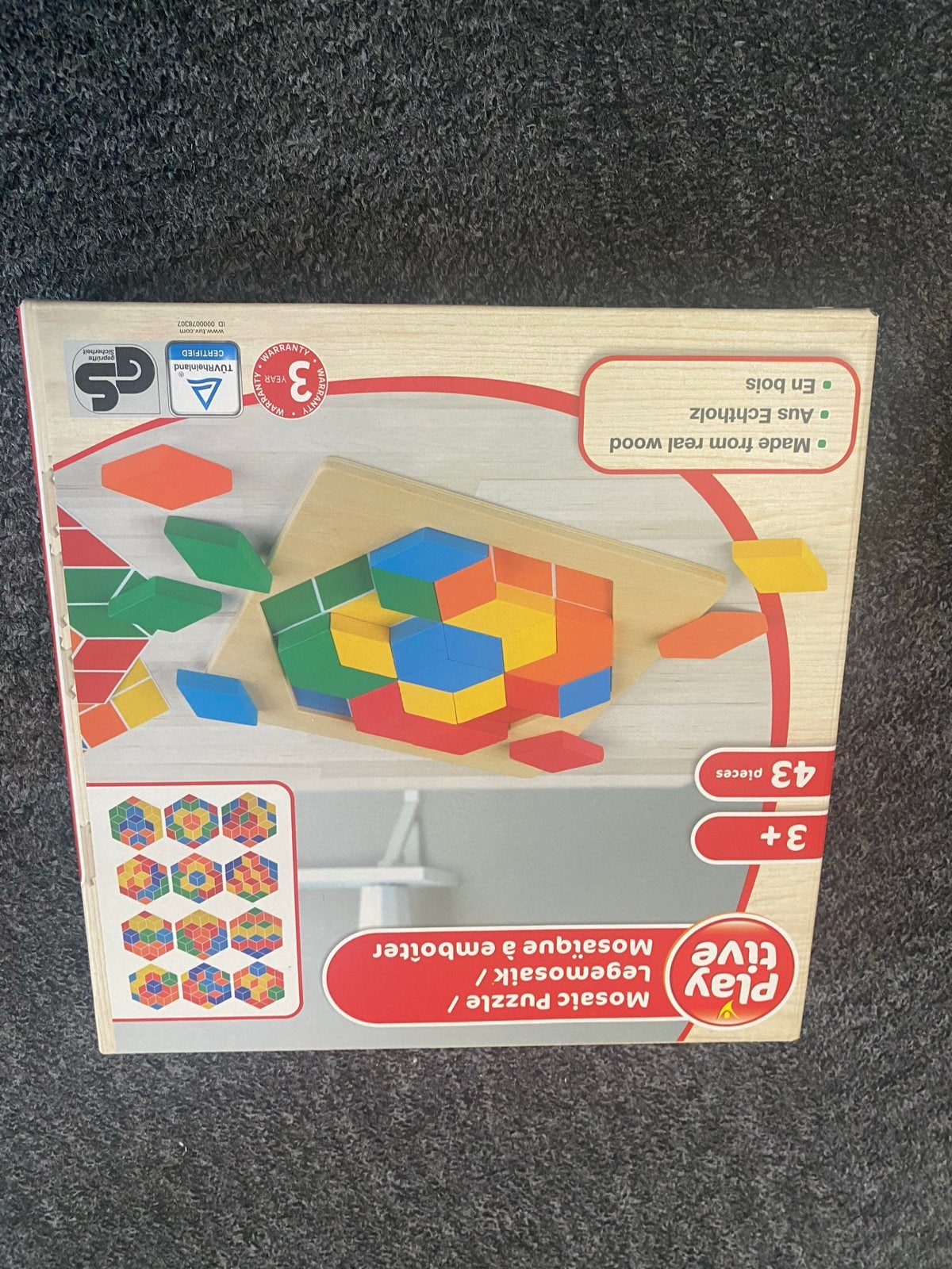 Playtive Mozaïek Puzzel - Nieuw, Kinderen en Baby's, Ophalen of Verzenden, Nieuw, Puzzelen