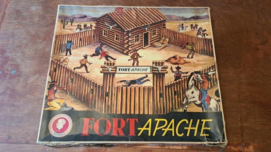 Fort Apache in originele doos! Cowboys Indianen Wilde Westen, Ophalen of Verzenden, Gebruikt