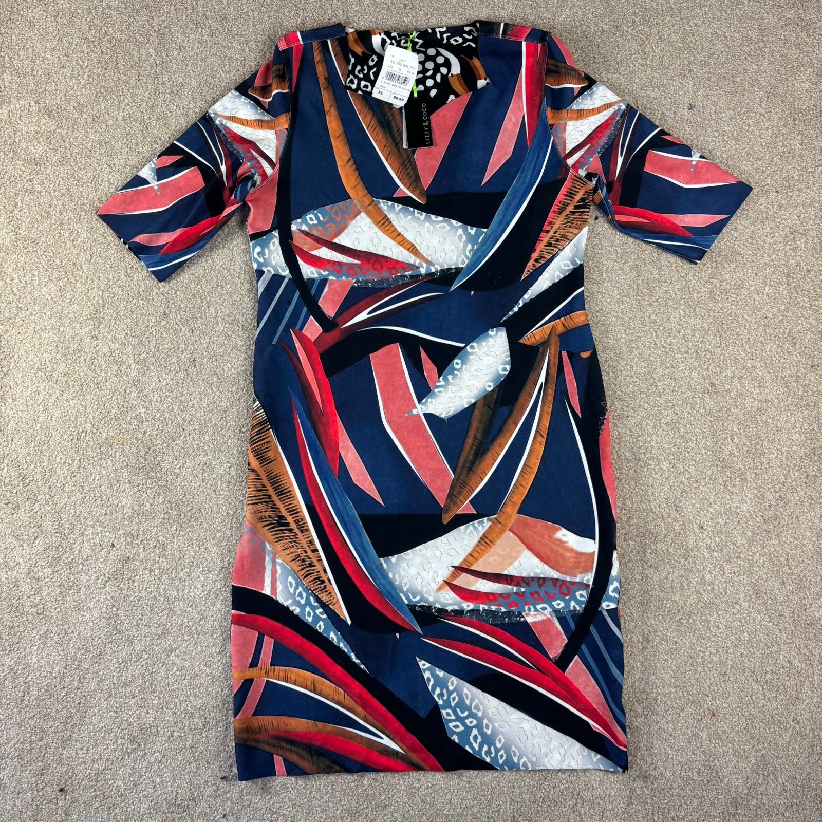 Lizzy & Coco Jurk NIEUW maat L, Kleding | Dames, Jurken, ., Maat 42/44 (L), Nieuw, Ophalen of Verzenden