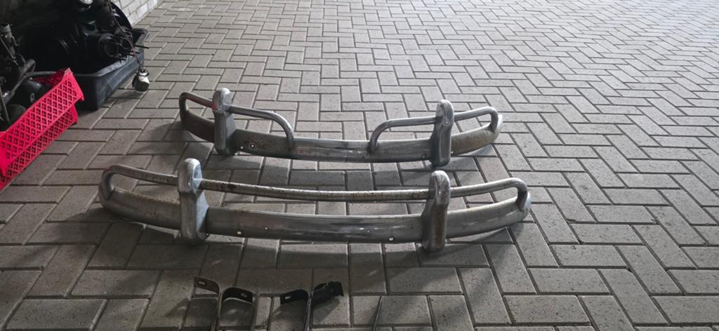 Originele USA Kever Bumpers 1955-1973 Gepatineerd, Ophalen, Gebruikt, Volkswagen, Bumper