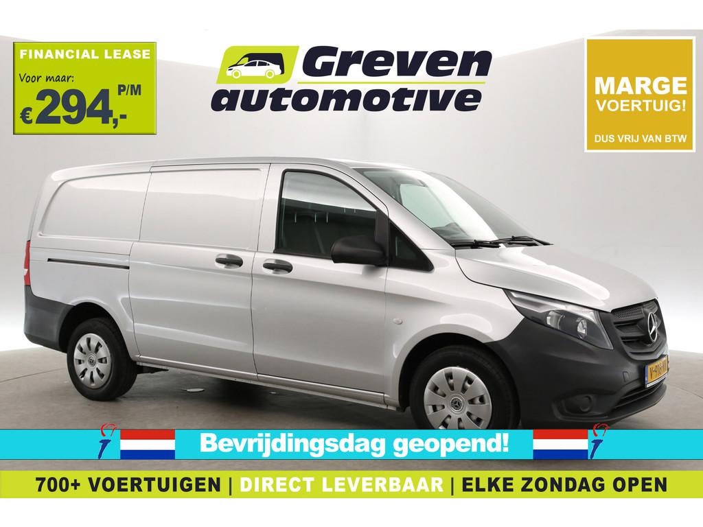 Mercedes-Benz Vito 111 CDI Lang | MARGE | Airco | 3 Zits | T, Voorwielaandrijving, Stof, Gebruikt, Euro 6
