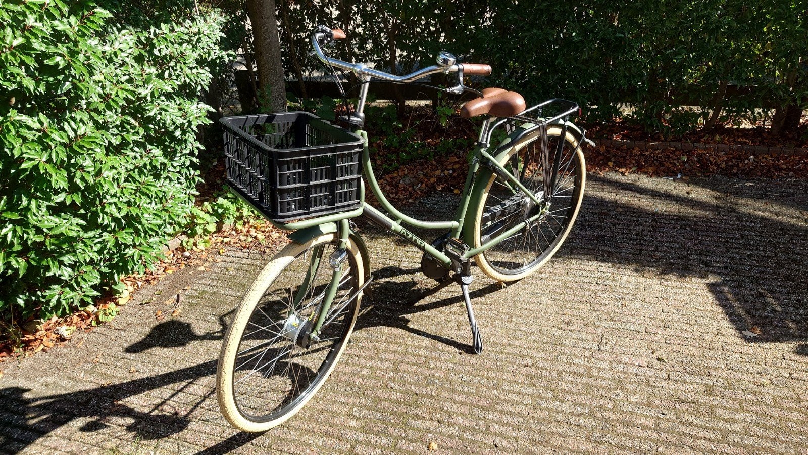 Azor Terschelling Omafiets - 49cm - 3 versn - roller brakes, Ophalen, 47 tot 50 cm, Zo goed als nieuw, Handrem