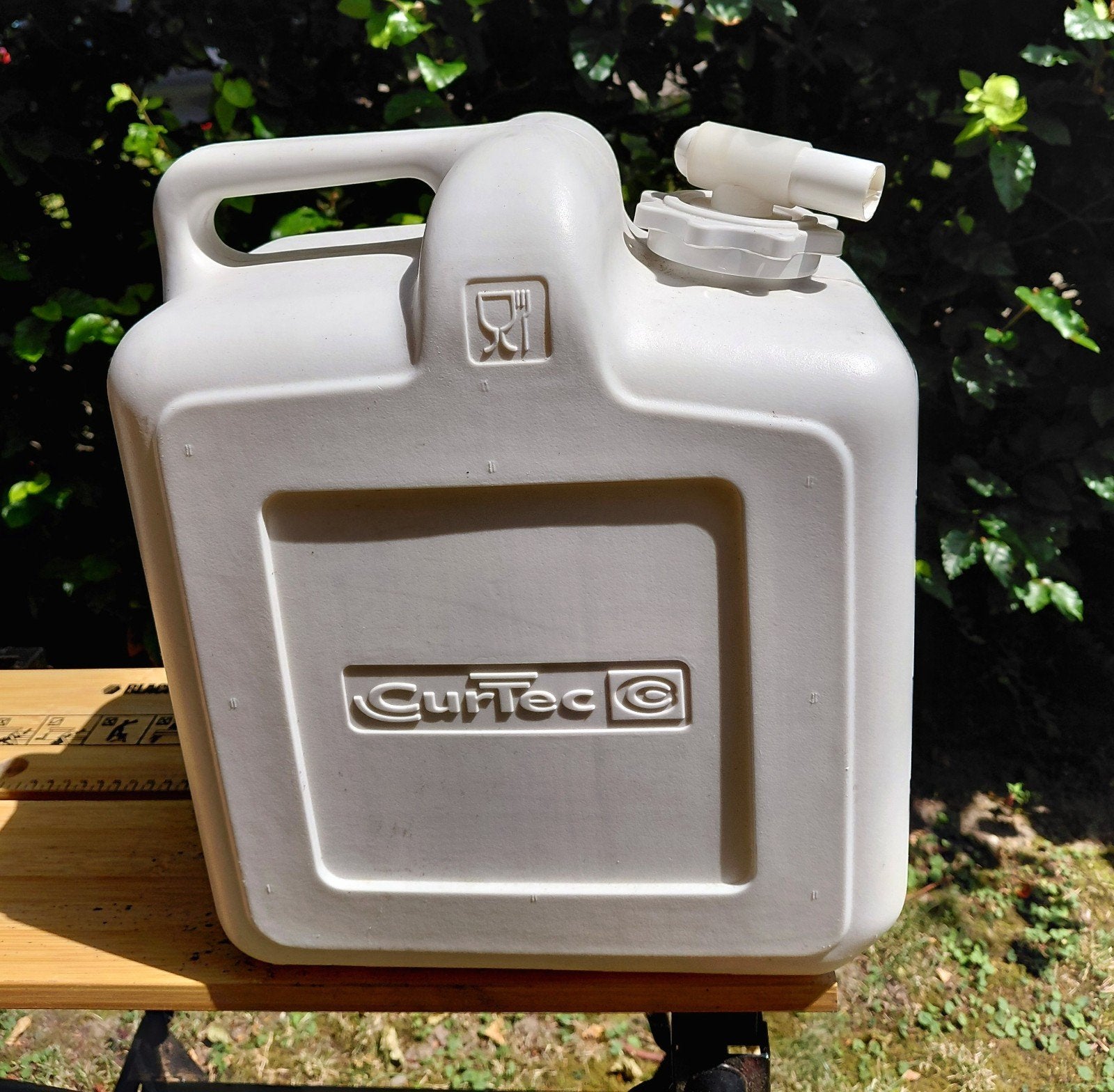 CurTec Waterkan/Jerrycan met kraan - 17,5 liter, Ophalen, Gebruikt