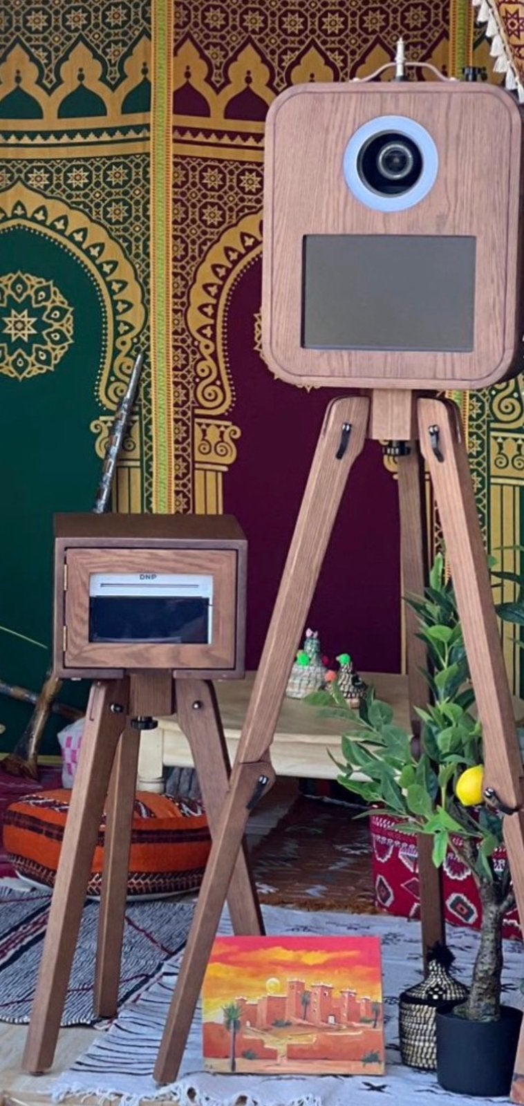 Wooden Photobooth te koop – professionele set zonder printer, Ophalen