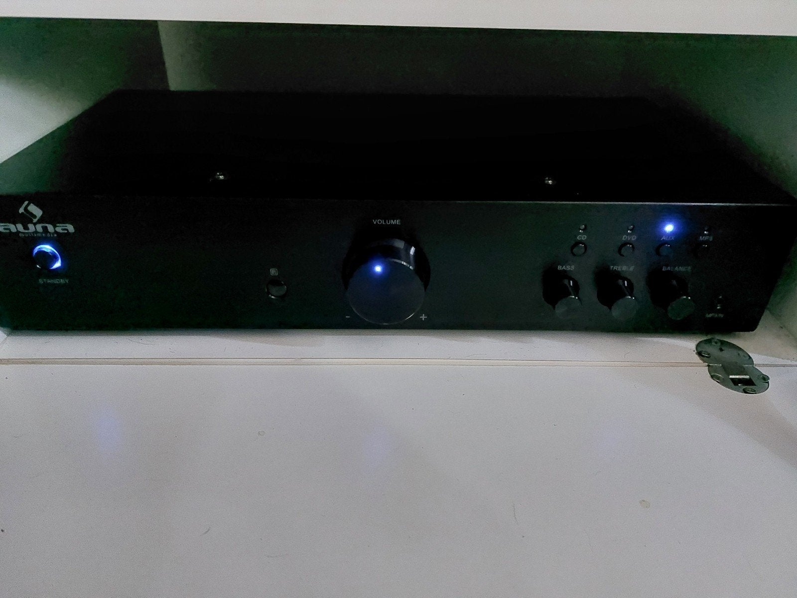 Auna Multimedia Hifi Stereo vandaag 40euro Versterker, Overige merken, Gebruikt, Ophalen of Verzenden, Minder dan 60 watt