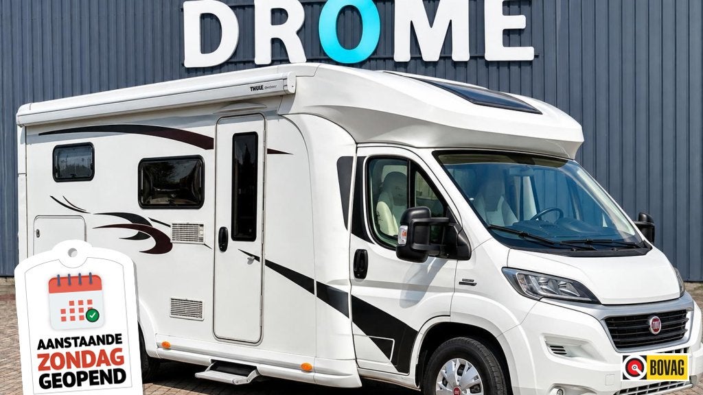 Eura Mobil Terrestra 650 EB TV, Maxxfan, Res.wiel, ESP-stabiliteitscontrole, Fiat, Tot en met 2, 6 tot 7 meter