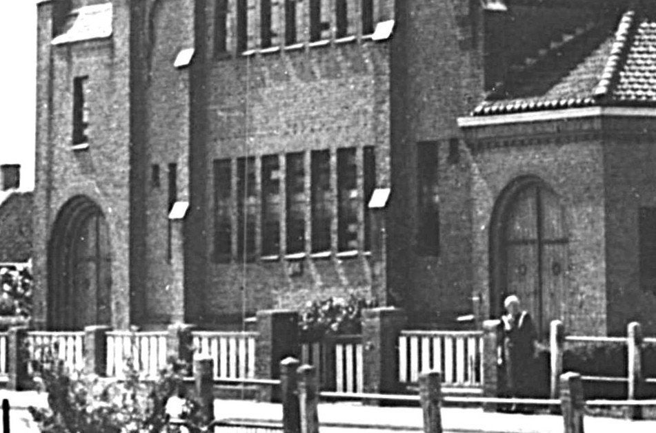 700472 Kamperland Geref kerk Zeeland 1959 Gelopen met zegel, Ophalen of Verzenden, 1940 tot 1960, Gelopen, Noord-Brabant