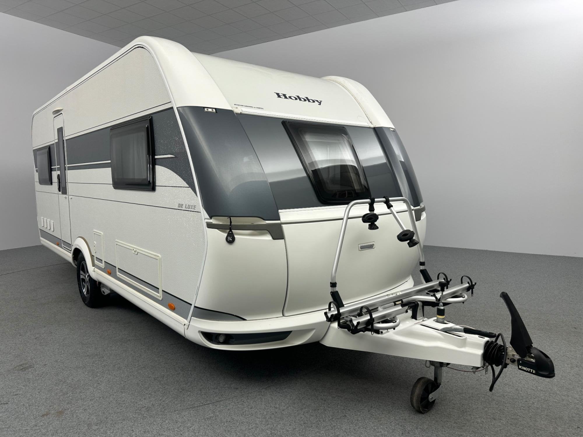 Hobby De Luxe 515 UHL Hefbed Enkele bedden VOL OPTIES, Rondzit, Hobby, Bedrijf, Dwarsbed