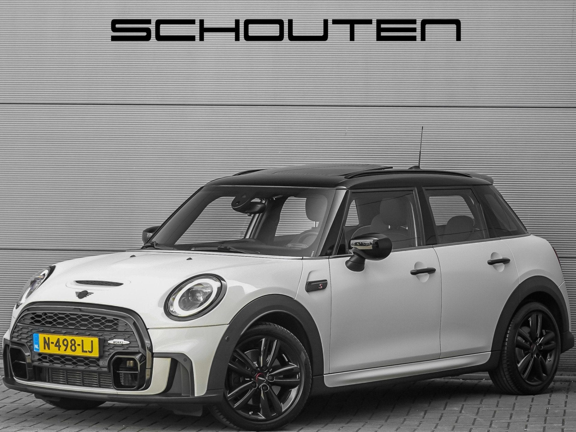 MINI 5-deurs 2.0 Cooper S John Cooper Works Pano ACC Leder C, Auto's, Mini, Gebruikt, 4 cilinders, 179 pk, Wit