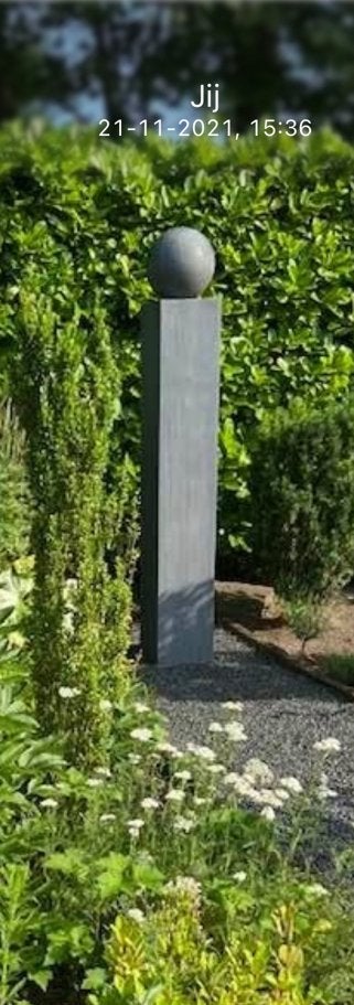 Exclusief Loden Tuinornament 190cm – Rita Jordens Design, Ophalen, Zo goed als nieuw, Overige materialen, Overige typen
