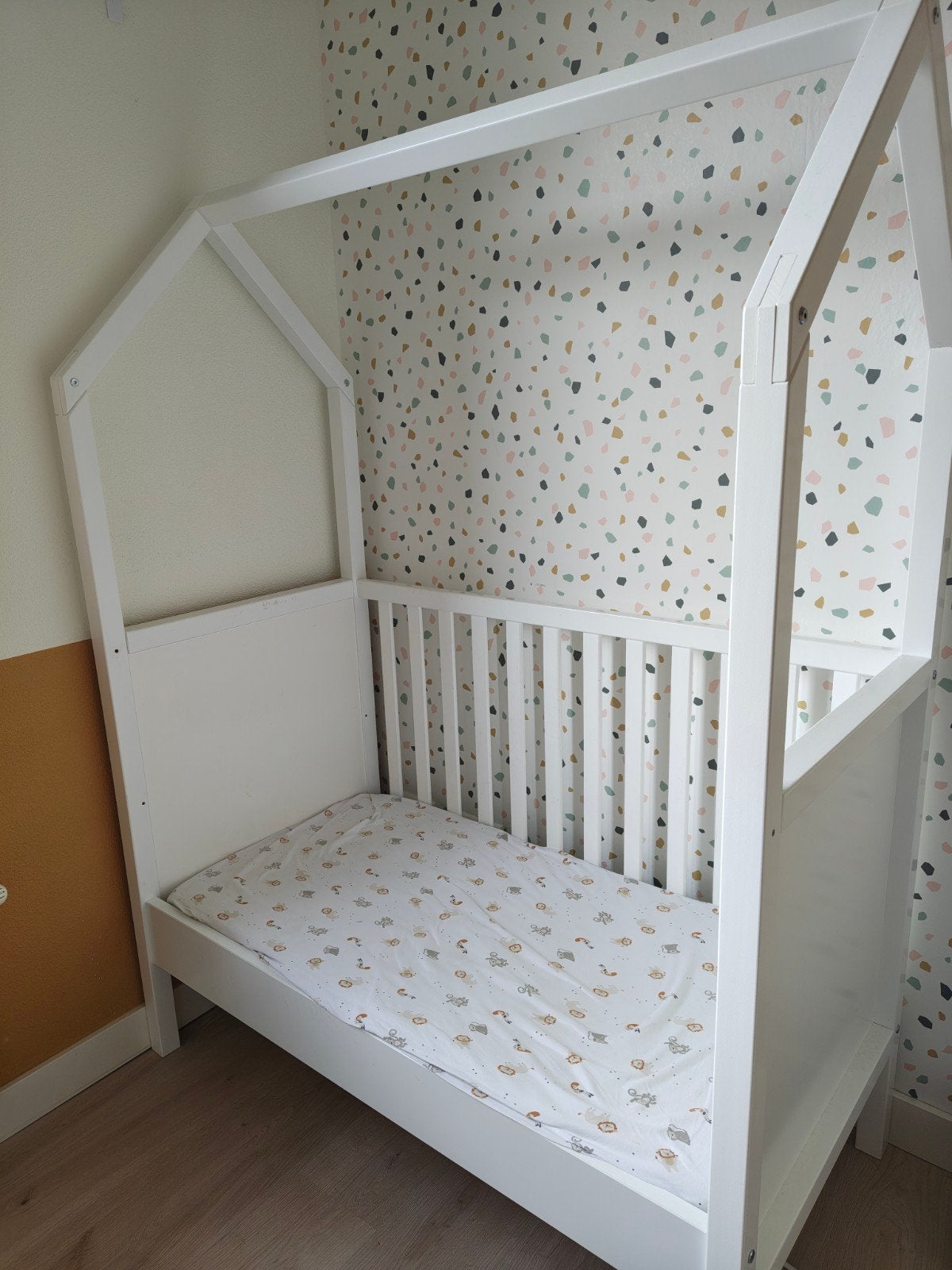 Bopita meegroei ledikant, Ophalen, Gebruikt, Minder dan 140 cm, Matras
