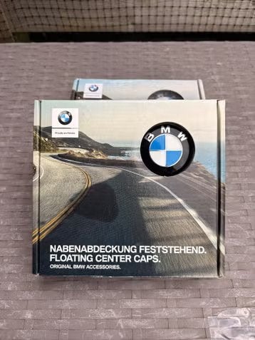BMW Floating Center Caps - Set van 4, Auto diversen, Ophalen of Verzenden, Nieuw