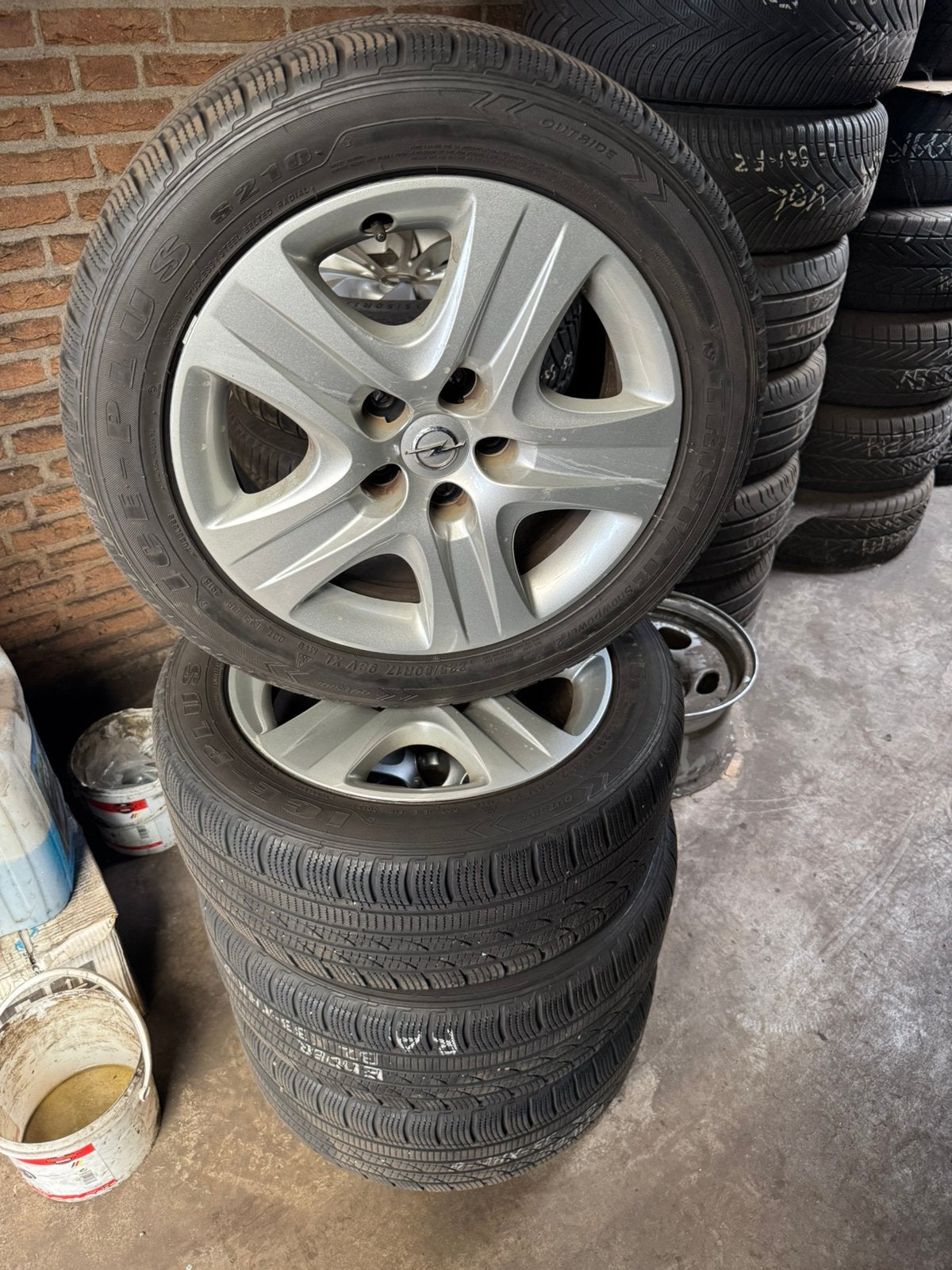 Winterset opel insignia, Ophalen, Opel