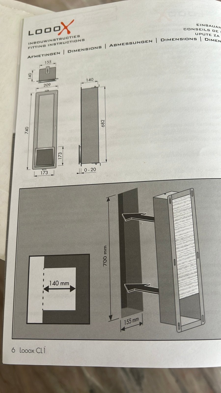 LoooX Closed CL1 rvs Toiletrolhouder -reserverolhouder, Ophalen of Verzenden, Nieuw, Overige kleuren, Overige typen