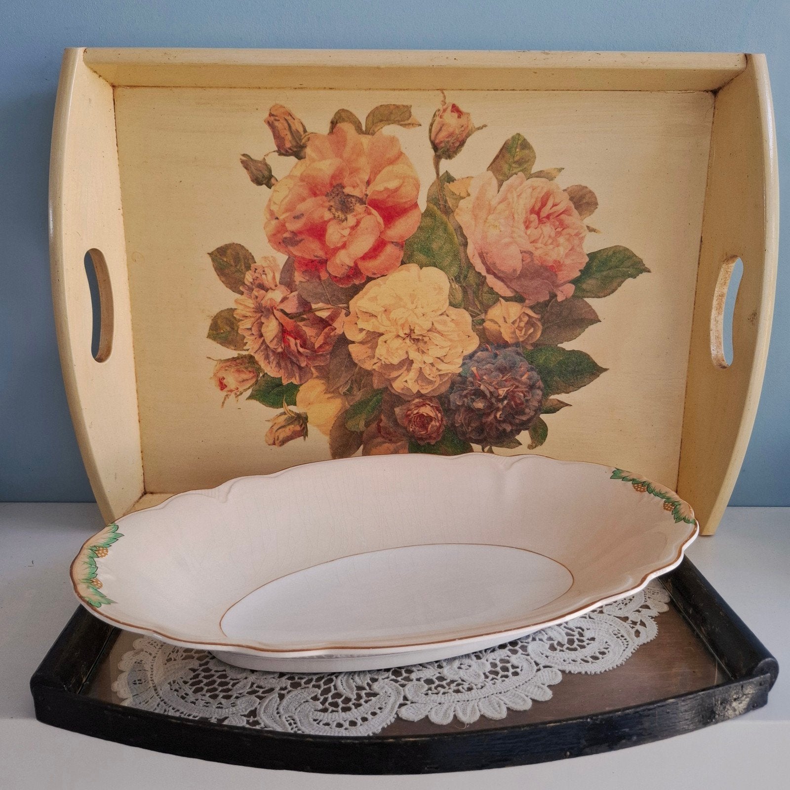 Johnson Brothers, ovale (brood)schaal, Ophalen of Verzenden