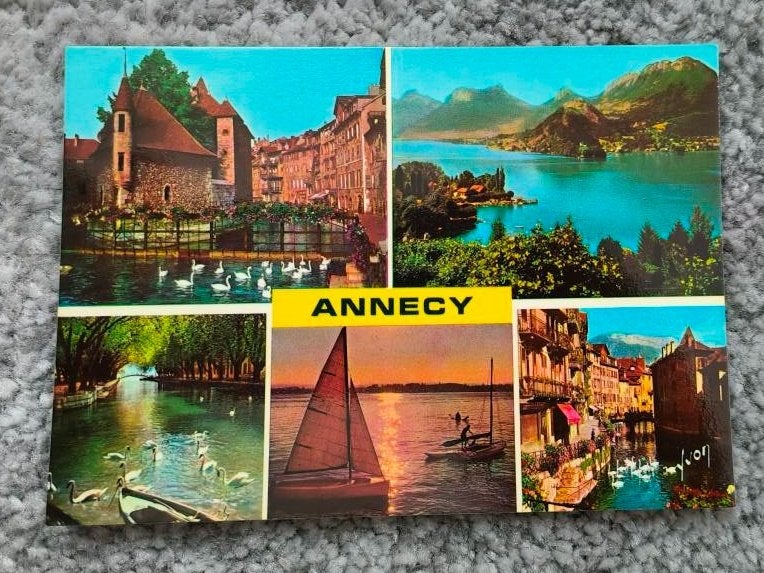 Kaart Annecy (57), Ophalen of Verzenden, 1980 tot heden, Ongelopen, Frankrijk