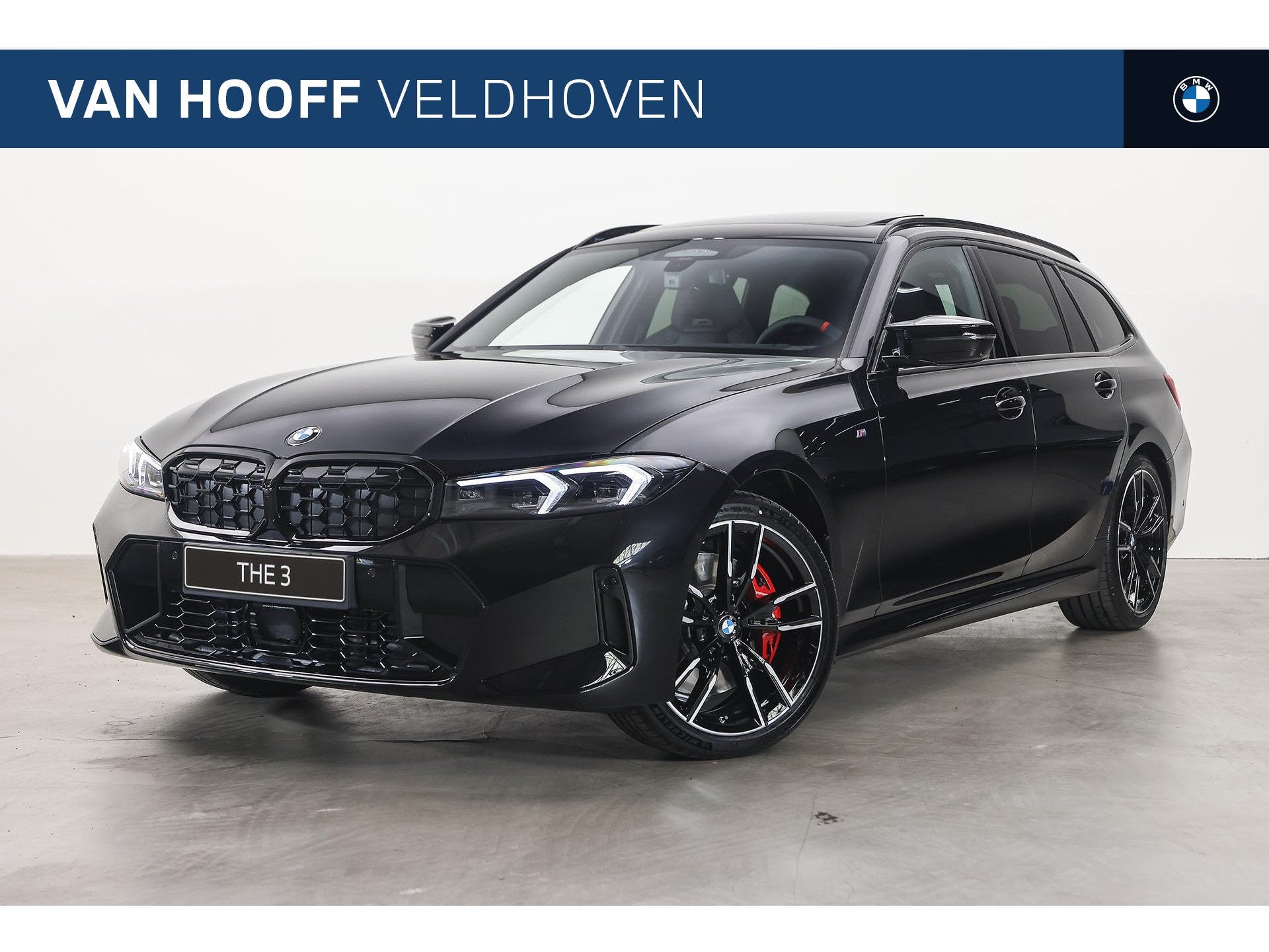 BMW 3 Serie Touring M340i xDrive Automaat / Panoramadak / Tr, Auto's, Automaat, Dealer onderhouden, Zwart, Automatische klimaatregeling