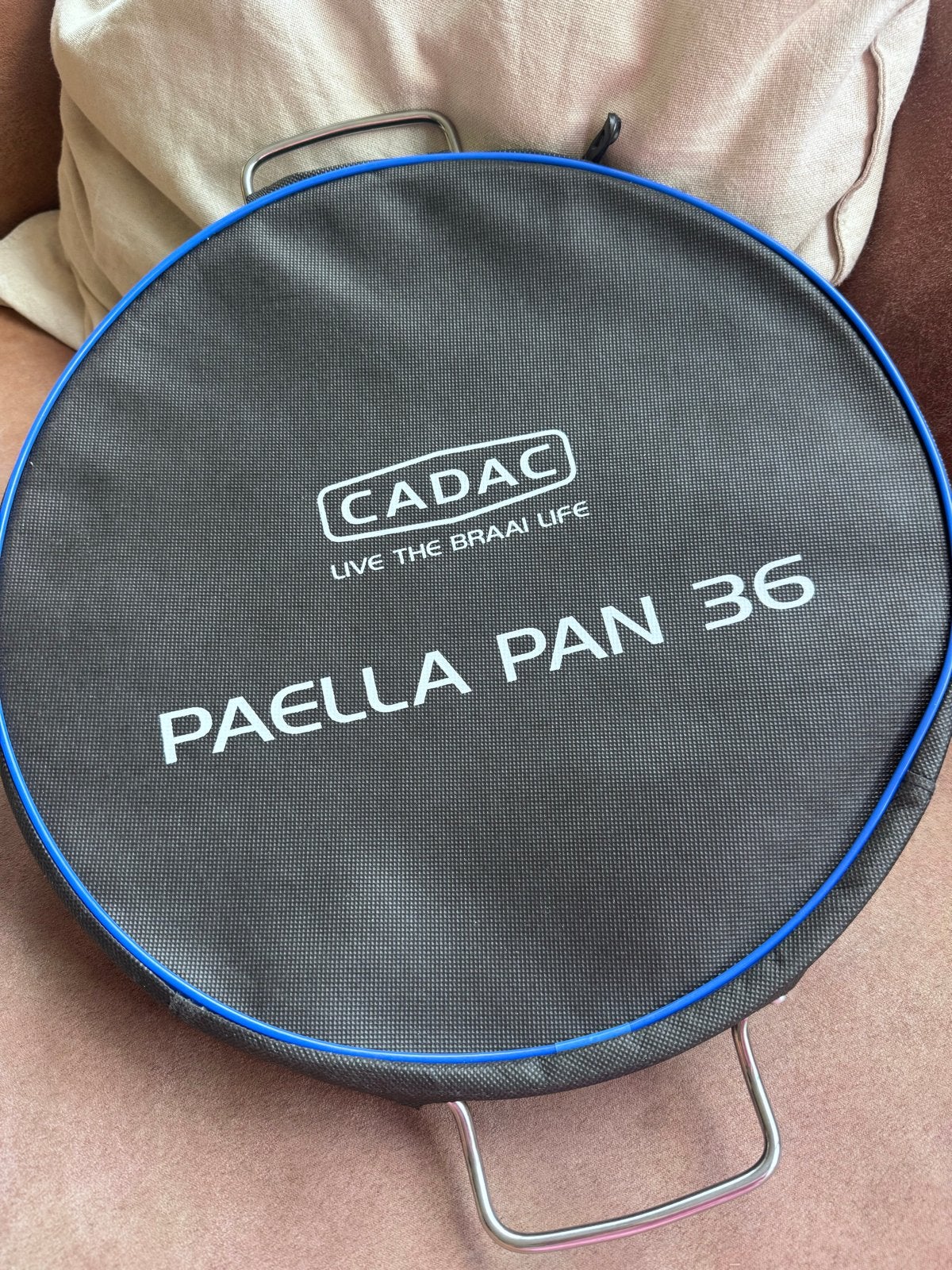 Cadac Paella Pan 36 - Zo goed als nieuw, Huis en Inrichting, Antiaanbaklaag, Overige typen, Aluminium, Ophalen of Verzenden