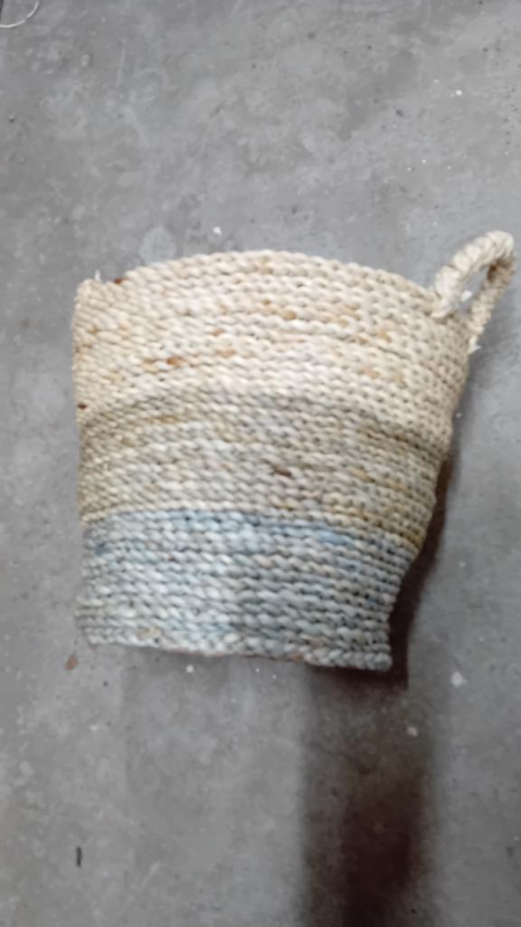 Mand grote pitriet mand 40 x 35 nieuw, Huis en Inrichting, Woonaccessoires | Schalen en Manden, Ophalen of Verzenden, Nieuw, Rond