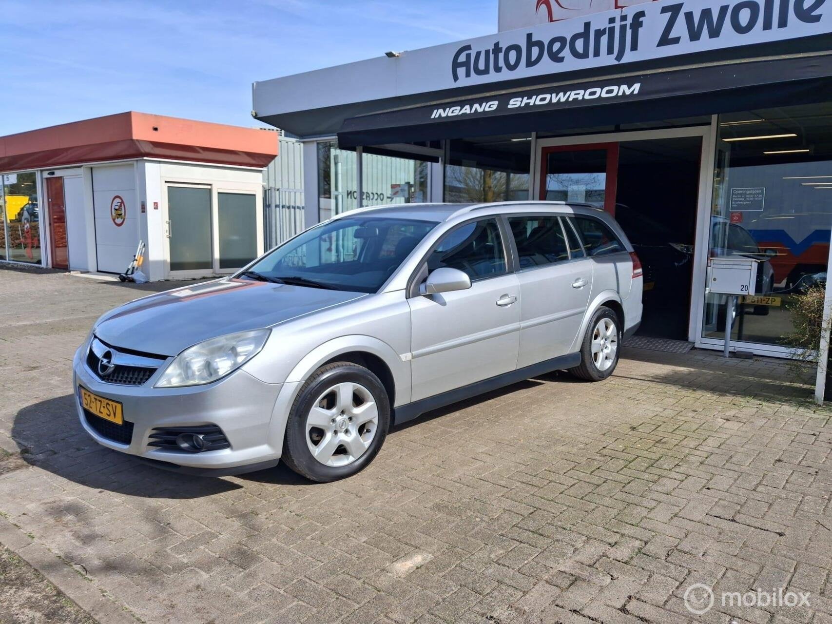 OPEL VECTRA WAGON 1.8|2007|NAVI|AIRCO|CRUIS|LEDER|NIEUWE APK, Gebruikt, Zwart, 4 cilinders, 1796 cc