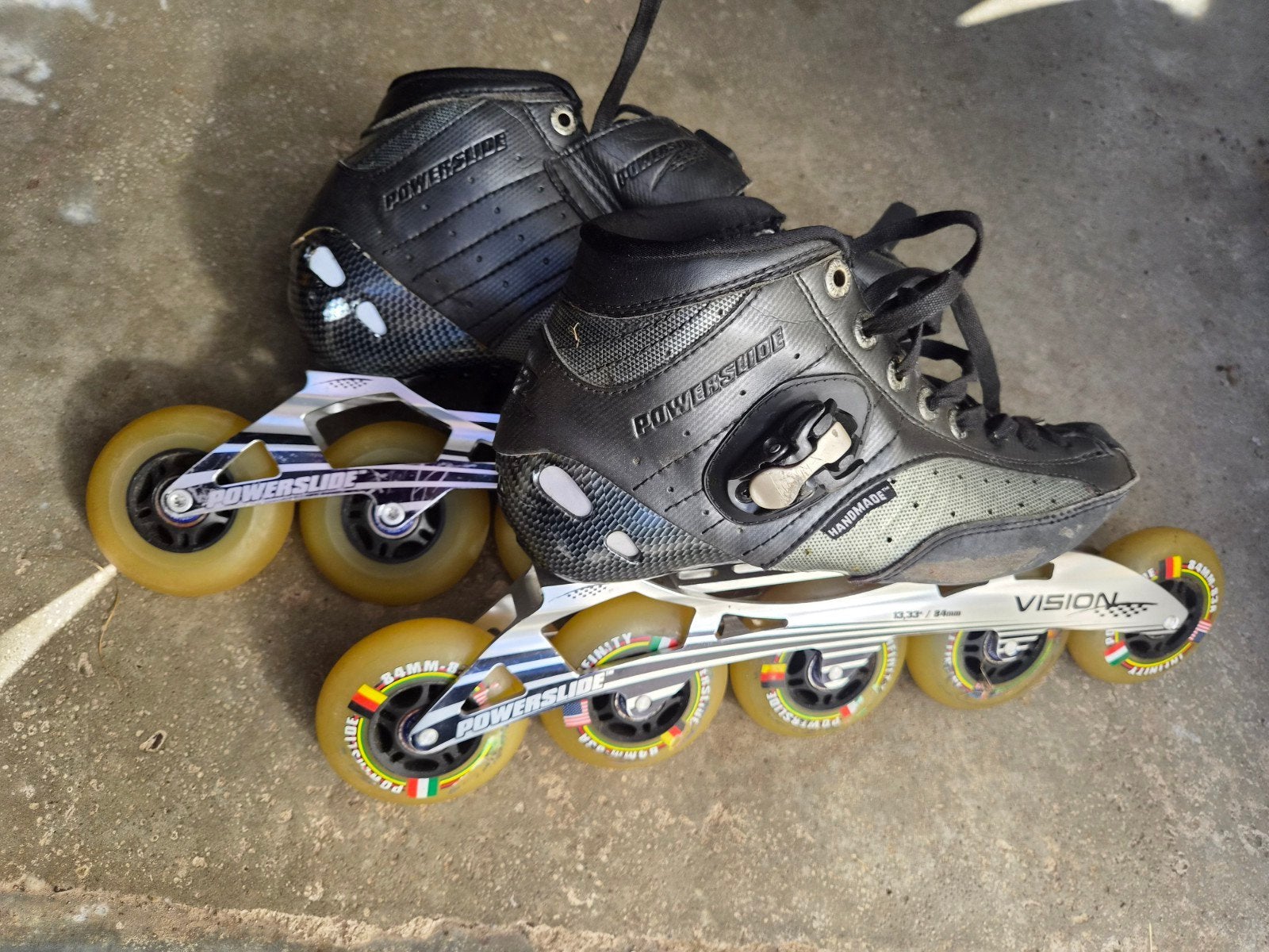 Powerslide Vision Inline Skates maat 40, Ophalen, Gebruikt, Inline skates 5 wielen, Dames