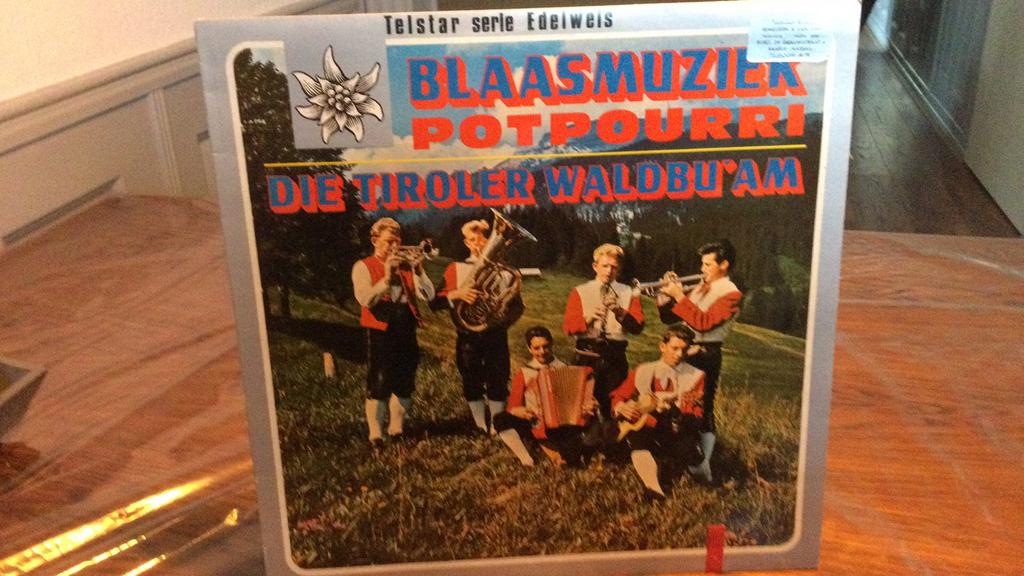 De Tiroler waldbu’AM Telstar lp, Ophalen of Verzenden, Gebruikt