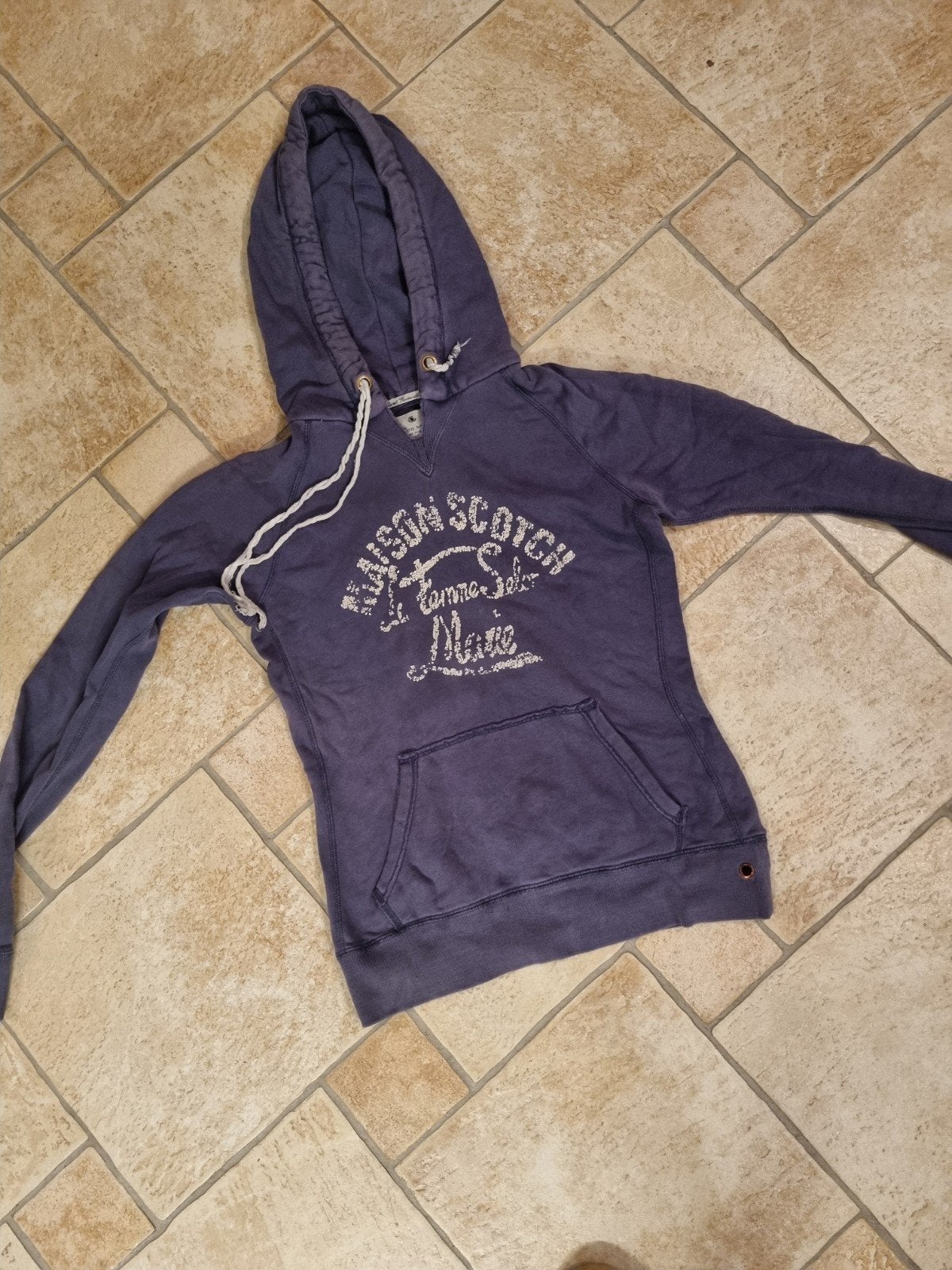 Mooie blauwe maison scotch trui s 36, Blauw, Zo goed als nieuw, Maat 36 (S), Maison Scotch
