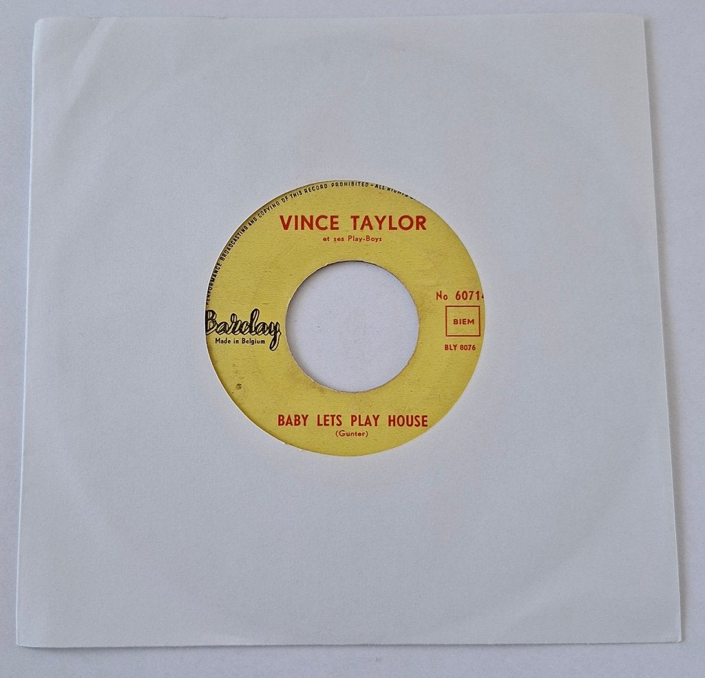 Vince Taylor and his Play-boys - Baby lets play house, Ophalen of Verzenden, Gebruikt, Pop, Overige typen