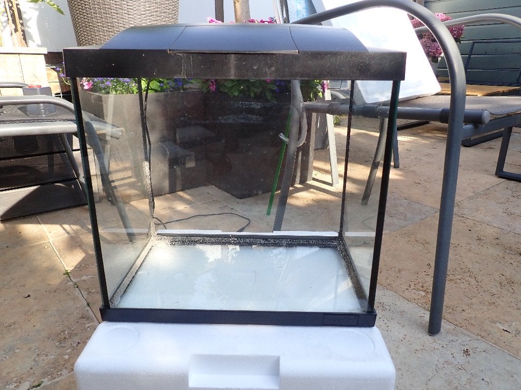 aquarium start 30, Dieren en Toebehoren, Vissen | Aquaria en Toebehoren, Ophalen, Verwarming, Gebruikt, Leeg aquarium