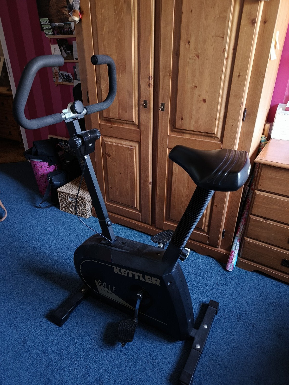 Kettler Golf Hometrainer - Gebruikt maar functioneel, Ophalen, Gebruikt, Metaal, Benen