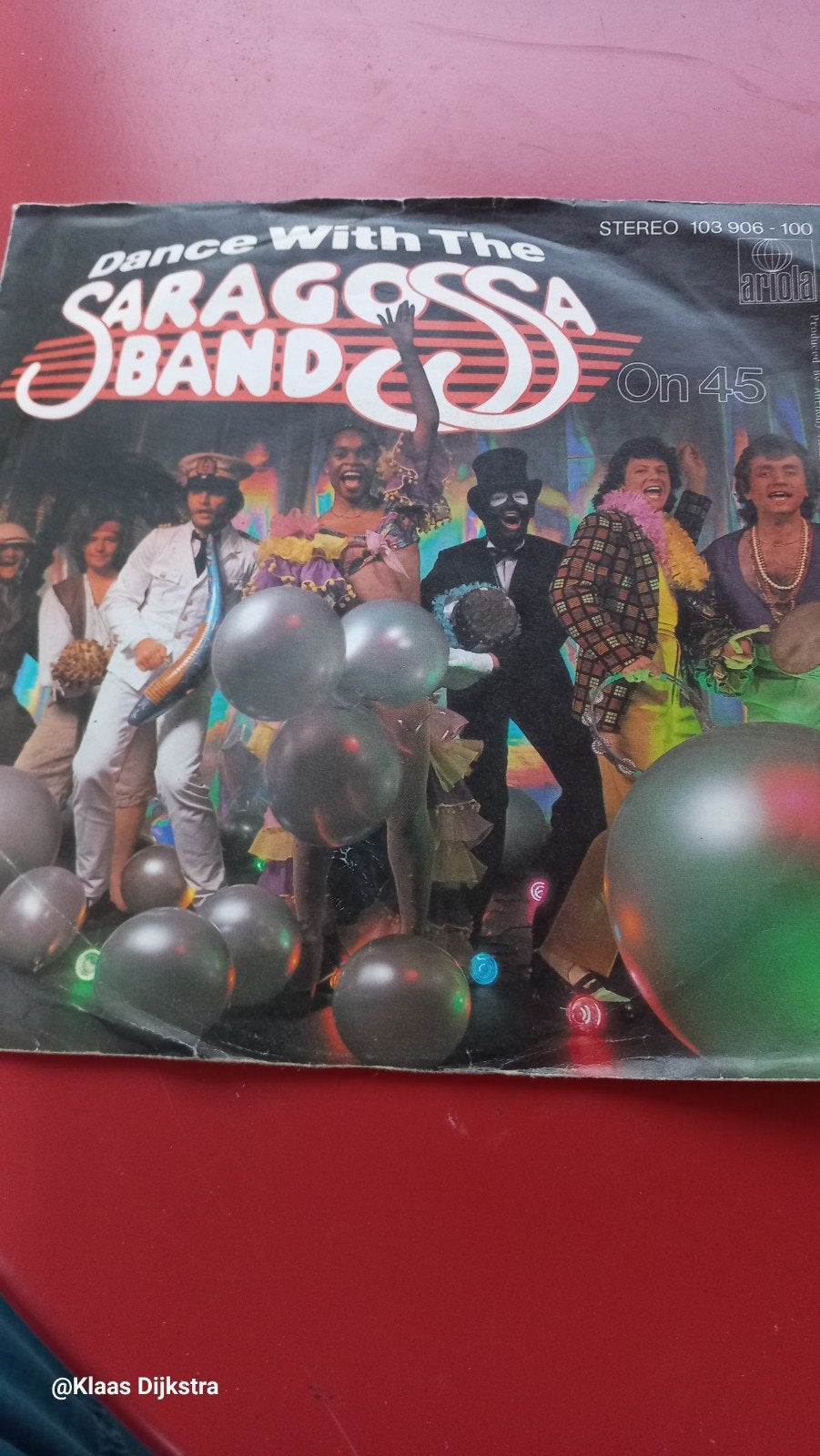 Saragossa Band - Dance With The Saragossa Band Single, Cd's en Dvd's, Vinyl Singles, Ophalen of Verzenden, Gebruikt, Pop