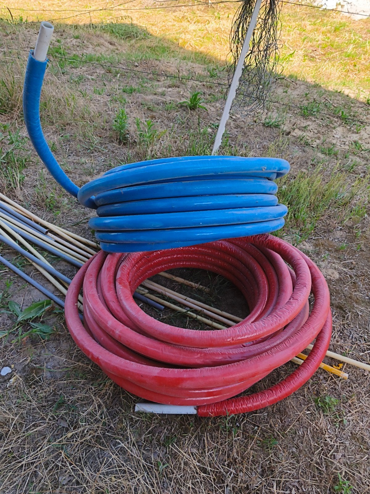 Comap Multiskin 26x3 Meerlagenbuis Rood & Blauw, Ophalen, Overige materialen, 6 meter of meer, Overige typen