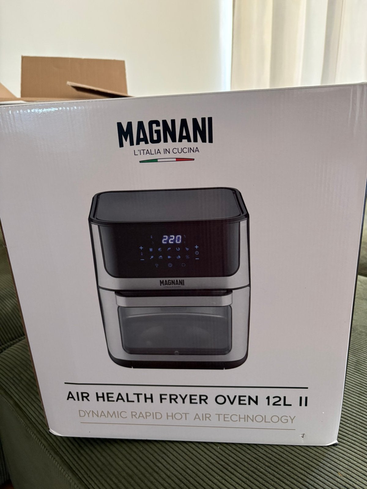 XXL airfryer met rotisserie functie, Ophalen, Zo goed als nieuw, Airfryer XXL, 1500 gram of meer