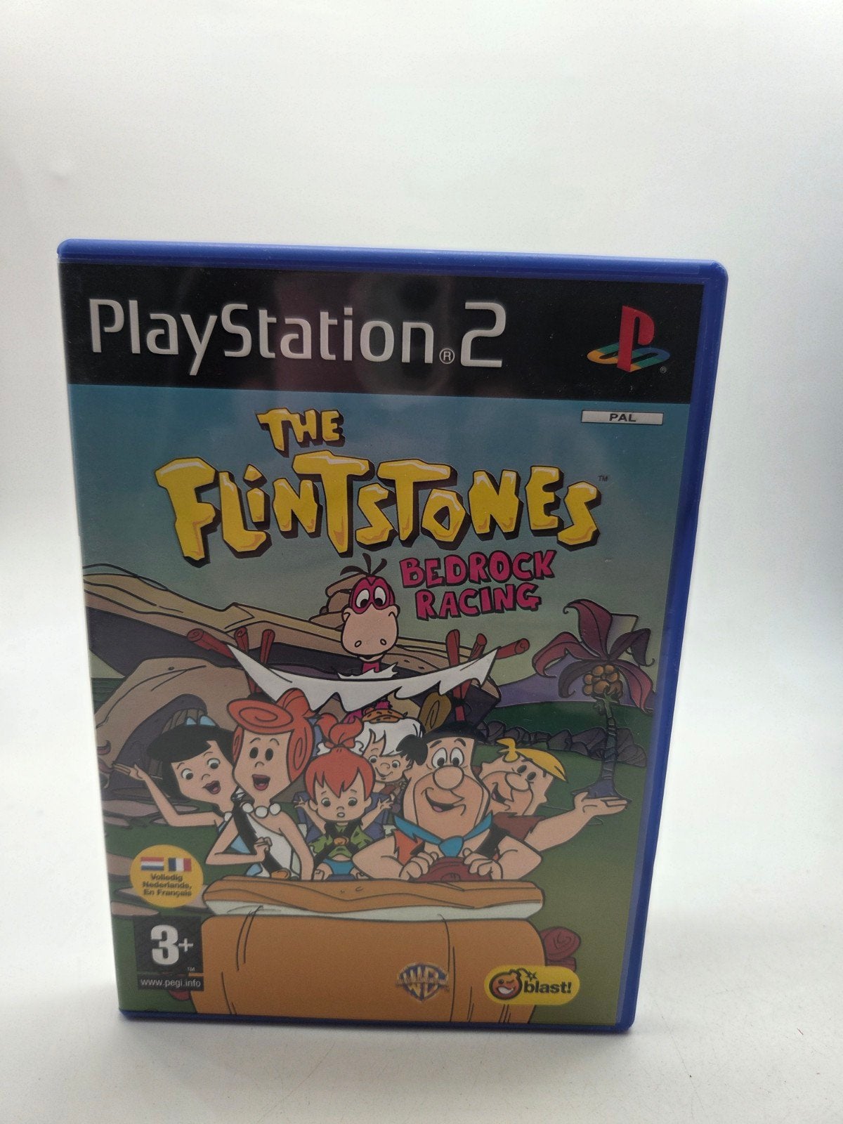 The Flintstones Bedrock Racing PS2, 1 speler, Ophalen of Verzenden, Zo goed als nieuw, Onbekend