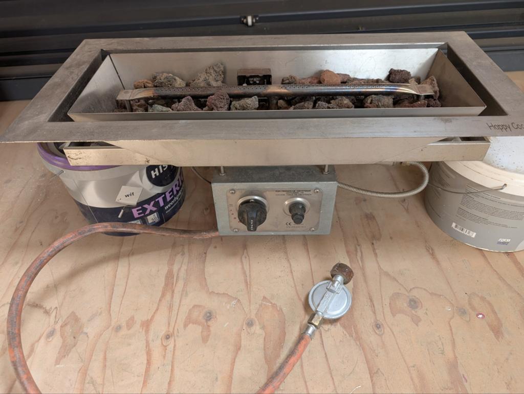tafel haard op gas, Ophalen of Verzenden