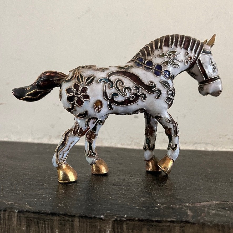 Chinees beeldje Paard, Ophalen of Verzenden, Zo goed als nieuw, Dier
