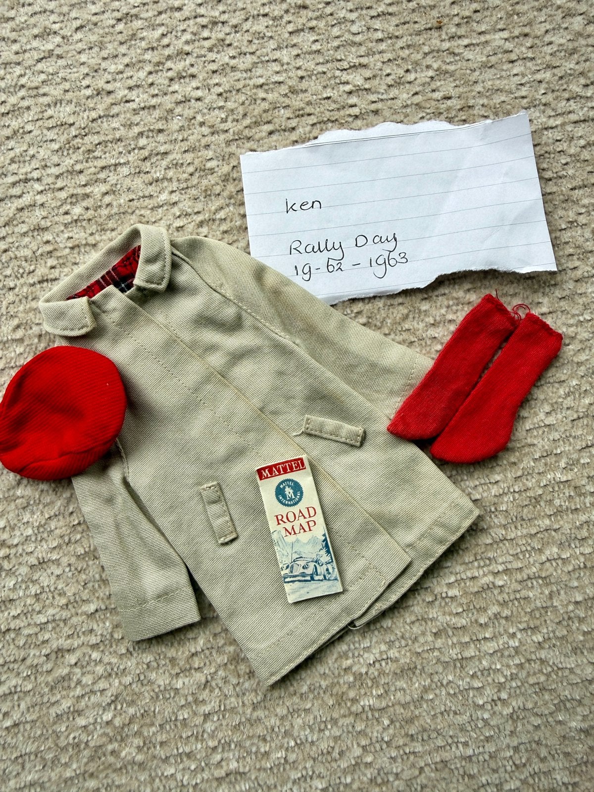 Vintage kleding voor Ken Rally Day, Ophalen of Verzenden, Gebruikt, Kleertjes