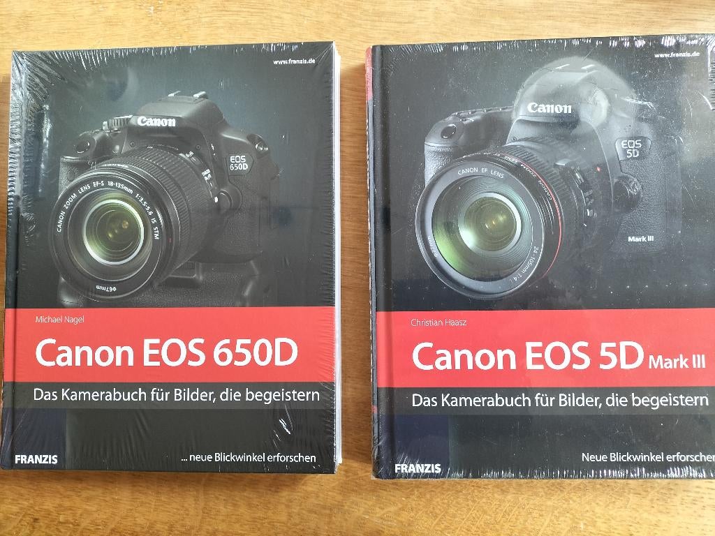 Boek Canon 5D Mark lll en Canon 650D, Ophalen of Verzenden, Nieuw