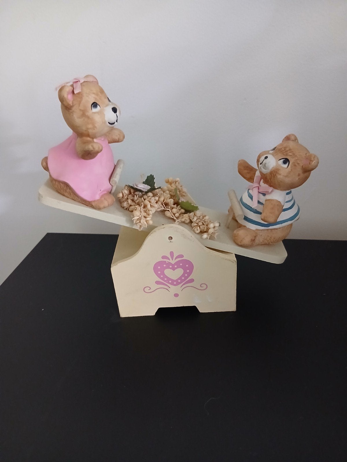 Schattige Muziekdoos met Beertjes, Ophalen of Verzenden, Gebruikt
