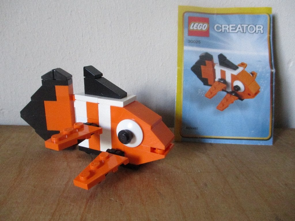 Lego 30025 creator Nemo, vis, Gebruikt, Lego, Ophalen of Verzenden, Creator