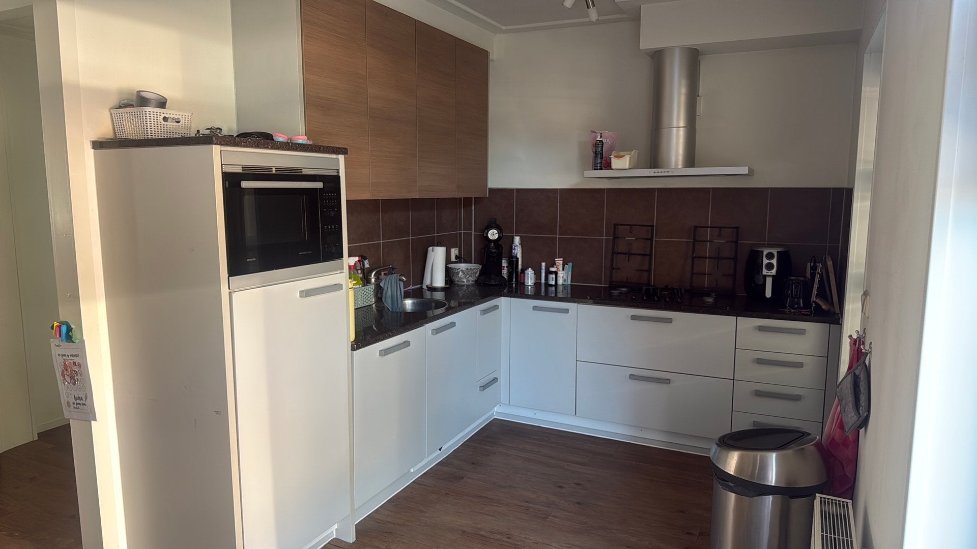 Complete keuken, Ophalen, Gebruikt, Wit, Hoekkeuken