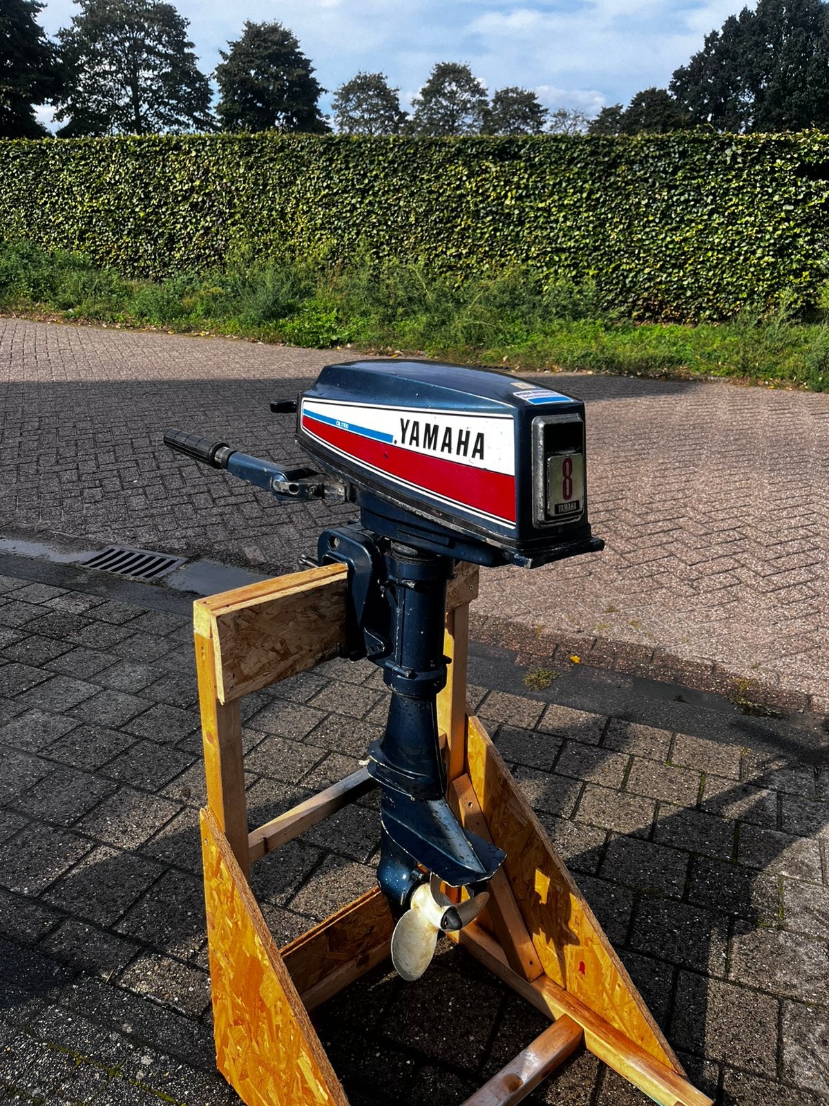 Buitenboordmotor yamaha 8pk 2 takt kortstaart