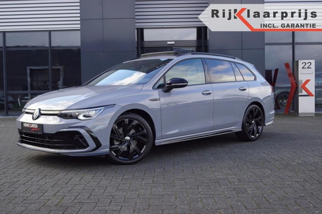 Volkswagen GOLF Variant 1.5 eTSI DSG R-Line 150pk /Panodak /, Automaat, Golf, Zilver of Grijs, Gebruikt