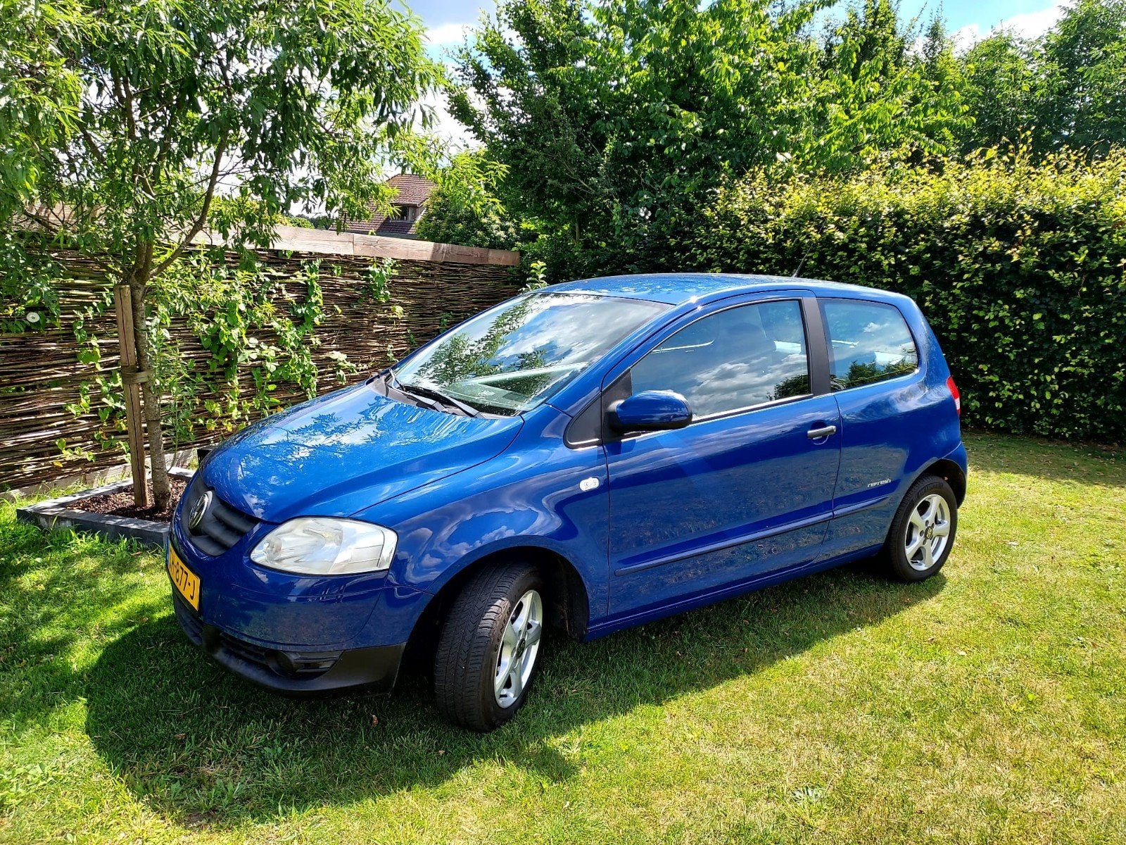 Volkswagen Fox 1.2 40KW 2009 Blauw, Auto's, Volkswagen, Voorwielaandrijving, 969 kg, 1198 cc, Handgeschakeld