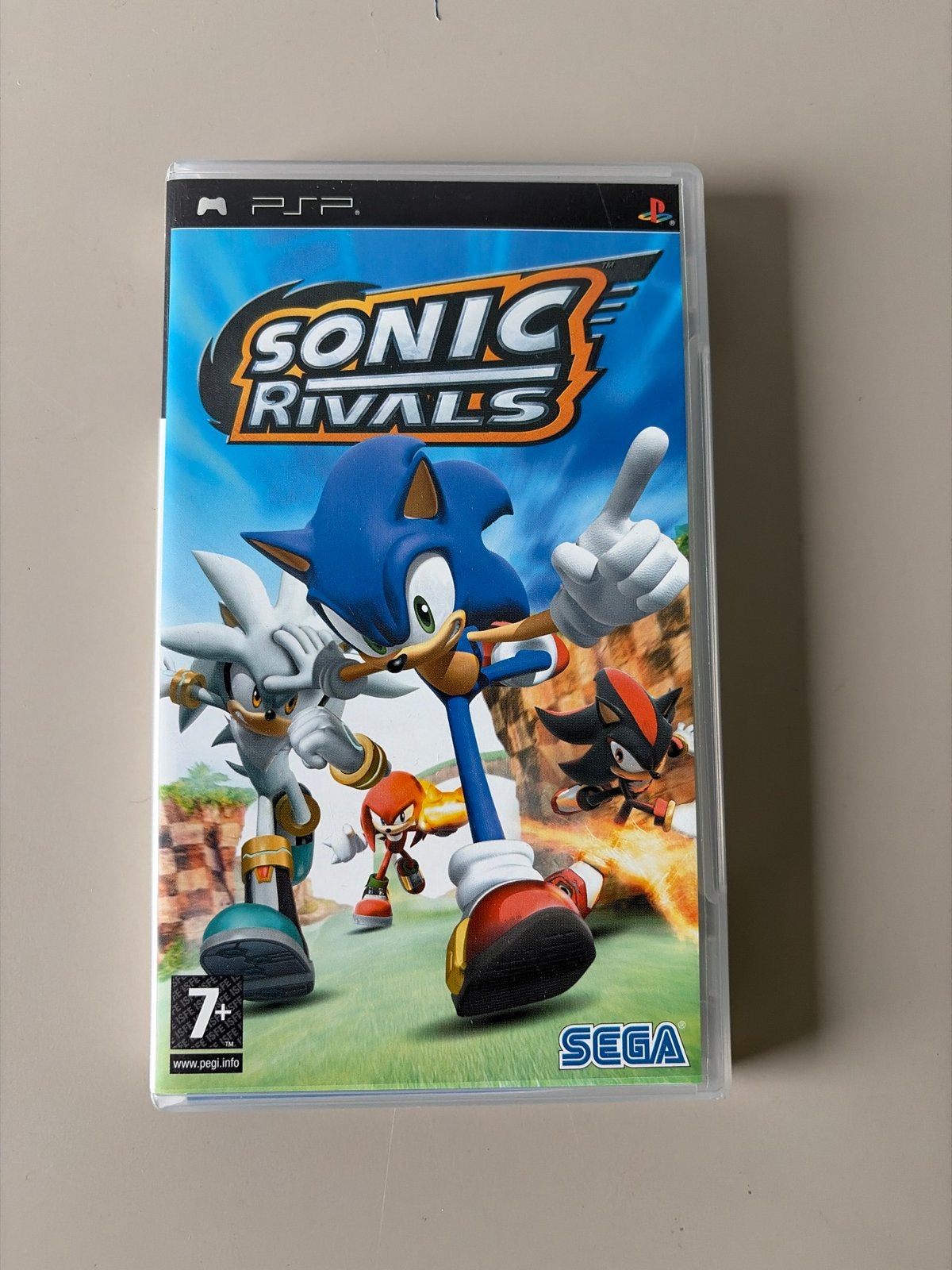 Sonic Rivals - PSP Game - Zo goed als nieuw, 1 speler, Racen en Vliegen, Ophalen of Verzenden, Zo goed als nieuw