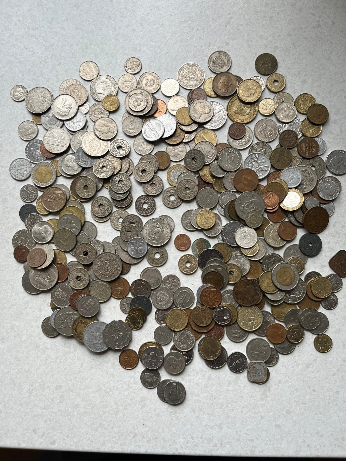 Munten verzameling, Postzegels en Munten, Ophalen of Verzenden, Buitenland, Munten